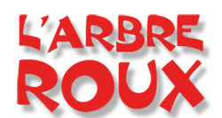 Logo arbre roux 