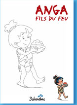 coloriage Anga Fils du Feu