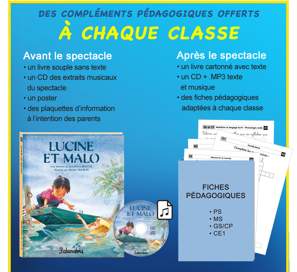 des complements pedagogiques offerts à chaque classe