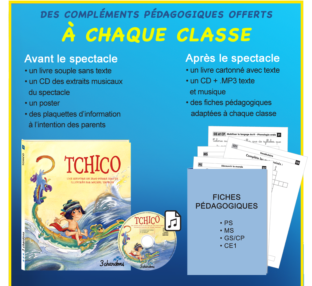 des complements pedagogiques offerts à chaque classe