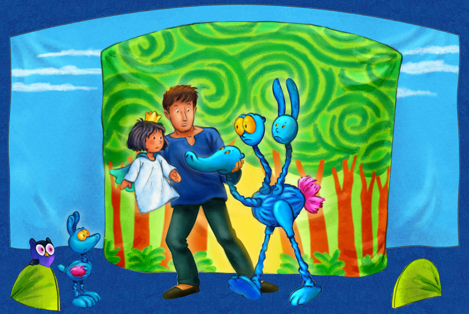 Compagnie 3 Chardons le spectacle Le petit Bois